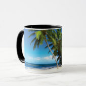 Exotisches Kissen Tasse (Vorderseite Links)