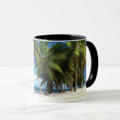 Exotisches Kissen Tasse (VorderseiteRechts)