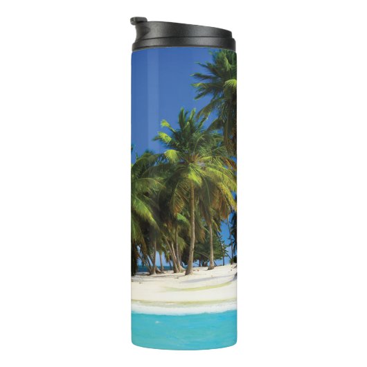 Exotisches Kissen Thermosbecher (Nach rechts gedreht)