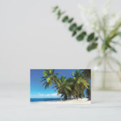 Exotisches Kissen Visitenkarte (Stehend Vorderseite)