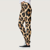 Exotisches Leopardenmuster Leggings (Links)