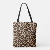 Exotisches Leopardenmuster Tasche (Rückseite)