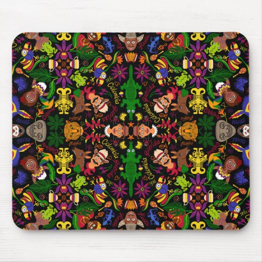 Exotisches, magisches und charmantes kolumbianisch mousepad (Vorne)