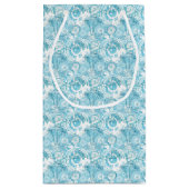 exotisches Ozeanmuster Kleine Geschenktüte (Rückseite)