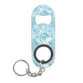 exotisches Ozeanmuster Mini Flaschenöffner (Vorderseite)