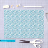 exotisches Ozeanmuster Seidenpapier (Handwerk)
