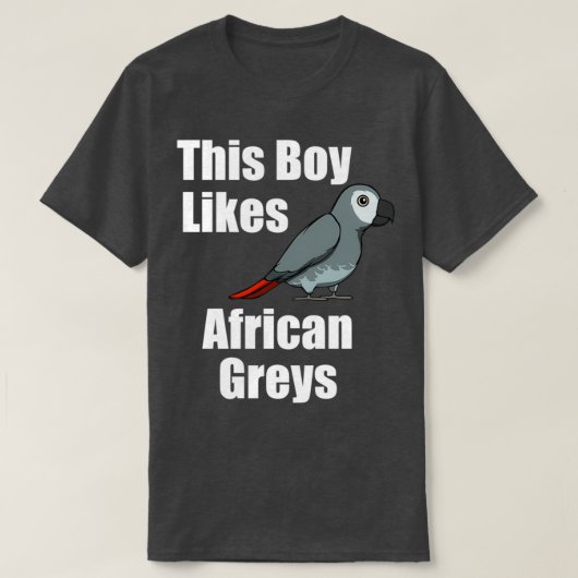 Exotisches Papagei-Süße Tier Dieser Junge mag Papa T-Shirt (Design vorne)