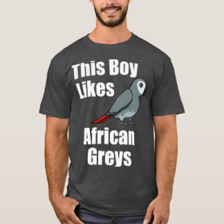 Exotisches Papagei-Süße Tier Dieser Junge mag Papa T-Shirt