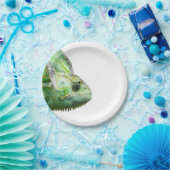 Exotisches Reptil Pappteller (Party)