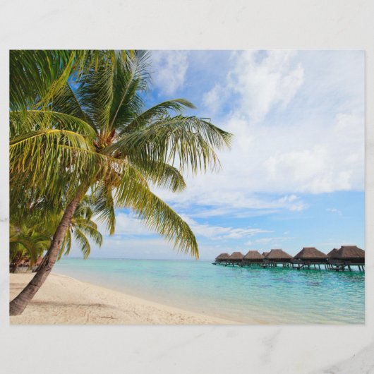 Exotisches Resort Flyer (Vorne)