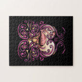 Exotisches Rosa Puzzle (Horizontal)