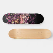 Exotisches Rosa Skateboard (Horizontal)
