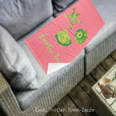 Exotisches Trio Badehandtuch