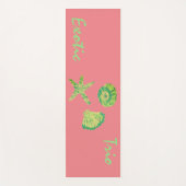 Exotisches Trio Yogamatte (Vorderseite)