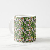 Exotisches Tropengebirge Kaffeetasse (Vorderseite Links)
