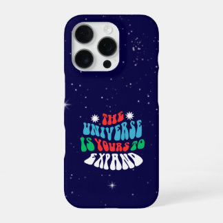 Expand the Universe – Motivational Galaxy iPhone 16 Pro Hülle