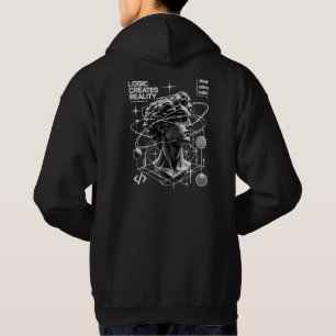 Expandiere deinen Geist Futuristische Kunst Hoodie