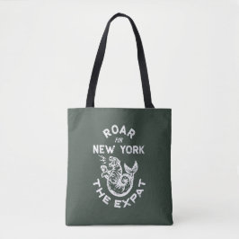Expat Roar für New York (grün) Tasche