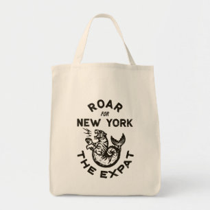 Expat Roar für New York Tragetasche