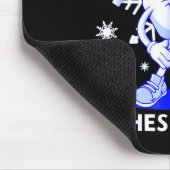 Expect A Few Inches Tonight Funny Snow Inappropria Mousepad (Ecke)