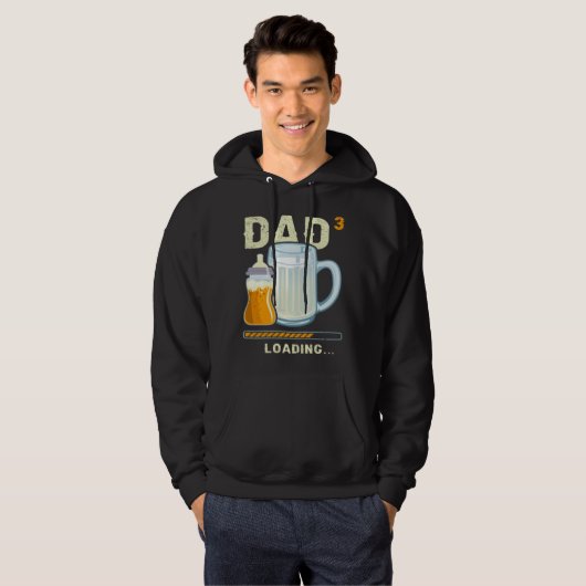 Expectant Dad Dad to be Future Dad 3rd child  2 Hoodie (Vorne ganz)