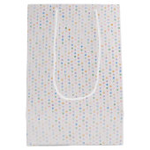 Expectant Mother on Polka Dots Mittlere Geschenktüte (Rückseite)