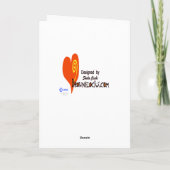 Expectant Mother-to-be-Mother-Day-Card Karte (Rückseite)