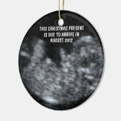 Expectant Mutter Keramikornament (Links)