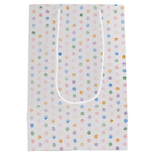 Expectant Mutter mit Umbrella Mittlere Geschenktüte (Rückseite)