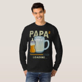 Expectant Papa papa to be future papa 2nd Grandchi T-Shirt (Vorne ganz)