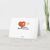 Expectant Twins Mother's Day Card Karte (Rückseite)