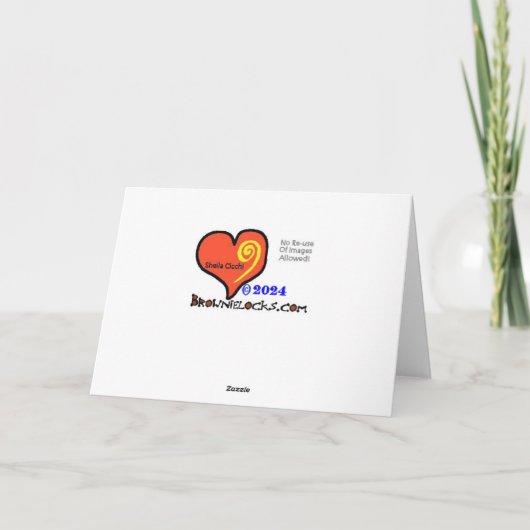 Expectant Twins Mother's Day Card Karte (Rückseite)