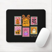 Expecting A Little Boo Cute Ghost Pumpkin Bat Anno Mousepad (Mit Mouse)