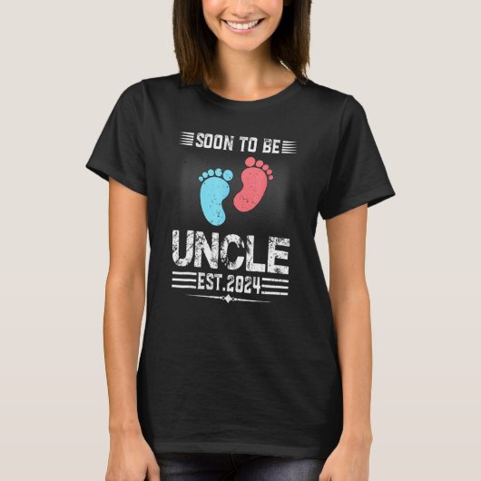Expecting New Uncle Soon To Be Promoted To Uncle 2 T-Shirt (Vorderseite)