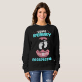 Expecting Parents Easter Bunny Easter Egg specting Sweatshirt (Vorne ganz)