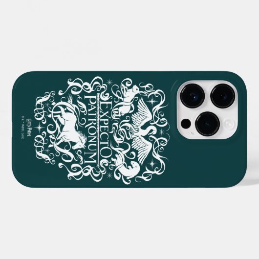 Expecto Patronum Filigree Graphic Case-Mate iPhone Hülle (Rückseite (Horizontal))