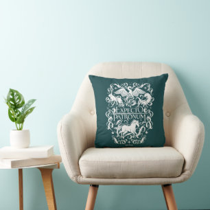 Expecto Patronum Filigree Graphic Kissen