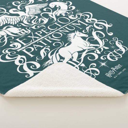 Expecto Patronum Filigree Graphic Sherpadecke (3/4)