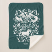 Expecto Patronum Filigree Graphic Sherpadecke (Vorderseite)