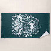 Expecto Patronum Filigree Graphic Strandtuch (Vorderseite)