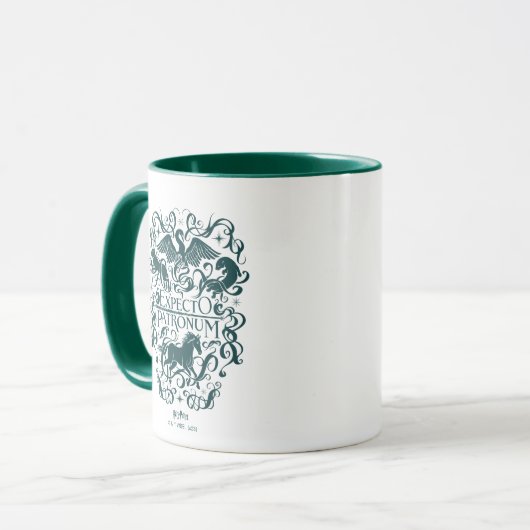 Expecto Patronum Filigree Graphic Tasse (Vorderseite Links)