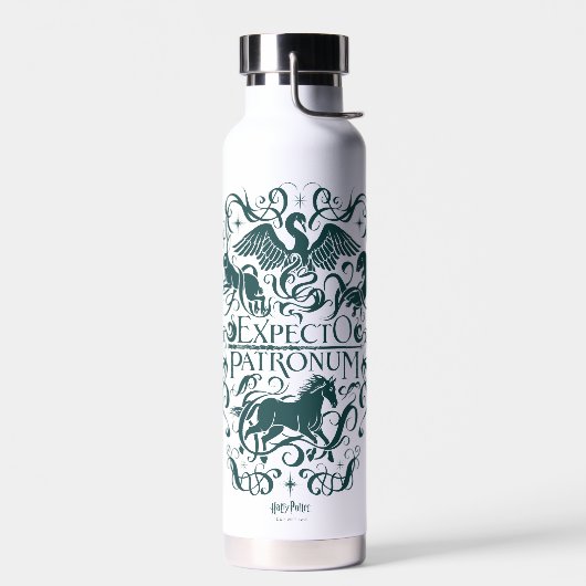 Expecto Patronum Filigree Graphic Trinkflasche (Links)