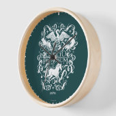 Expecto Patronum Filigree Graphic Uhr (Winkel)