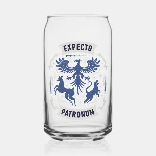 Expecto Patronum Vintage-Silhouette-Grafik Dosenglas