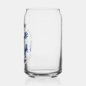 Expecto Patronum Vintage-Silhouette-Grafik Dosenglas (Links)