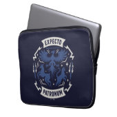 Expecto Patronum Vintage Silhouette Graphic Laptopschutzhülle (Vorderseite Links)