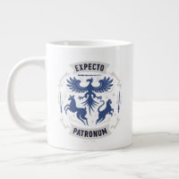 Expecto Patronum Vintage-Silhouetten-Grafik