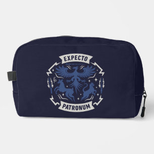 Expecto Patronum Vintage-Silhouetten-Grafik Waschbeutel