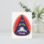 Expedition Crews: Expedition 34 Flight Patch Postkarte (Stehend Vorderseite)