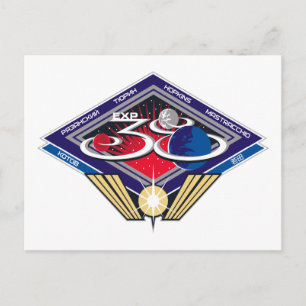 Expedition Crews zur ISS: Expedition 38 Postkarte